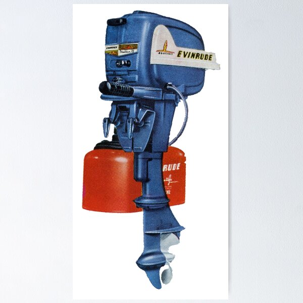 Item preview, Evinrude! The Engine of Champions!  designed and sold by taspaul.