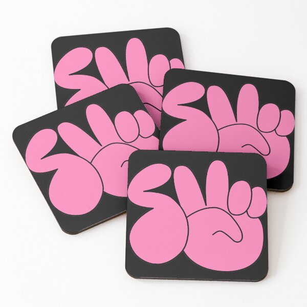 Item preview, Surf Gang Pink Hand Logo Merch designed and sold by eightwelve.