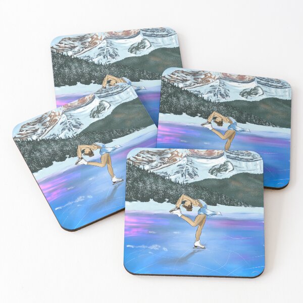 Item preview, Figure Skater in the Mountains designed and sold by Imagination Reigns.