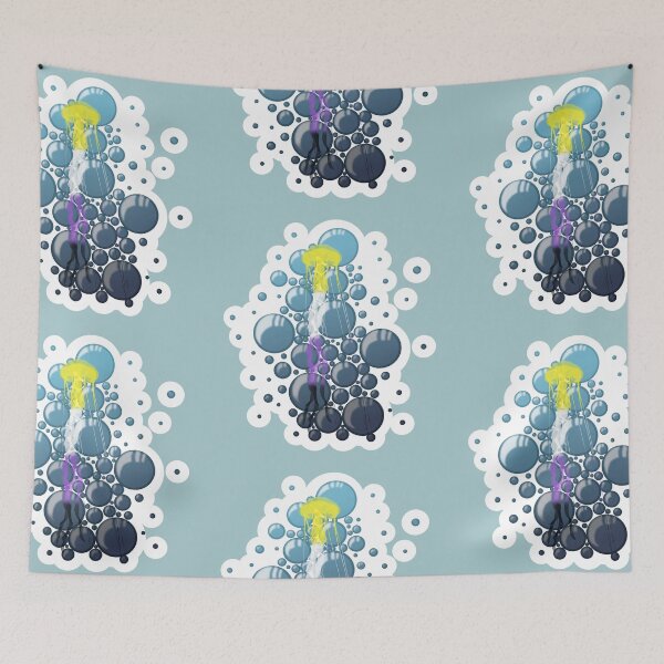 Item preview, Pride Jellyfish Non-Binary designed and sold by perpetuallyConf.