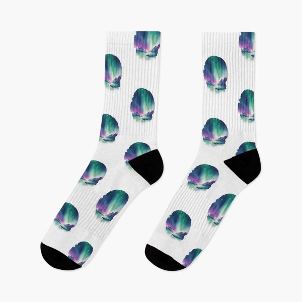 Item preview, Nothern lights - watercolor designed and sold by WhiteUnicorn95.