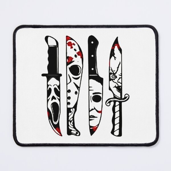 Item preview, Horror Movie Characters in Knives funny designed and sold by nanasemox.