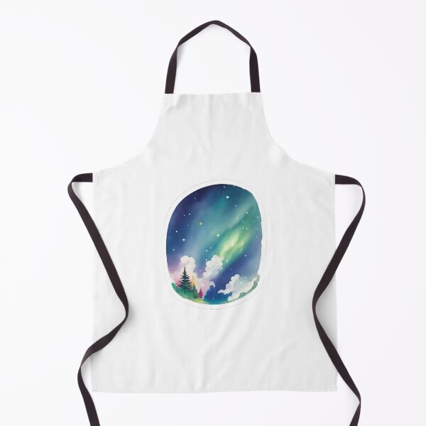 Item preview, Nothern lights - watercolor designed and sold by WhiteUnicorn95.