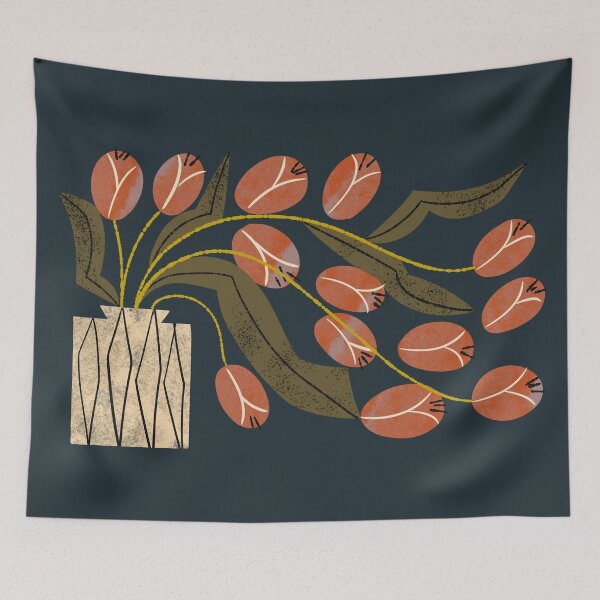 Item preview, Spilling Red Tulips designed and sold by Renea L Thull.