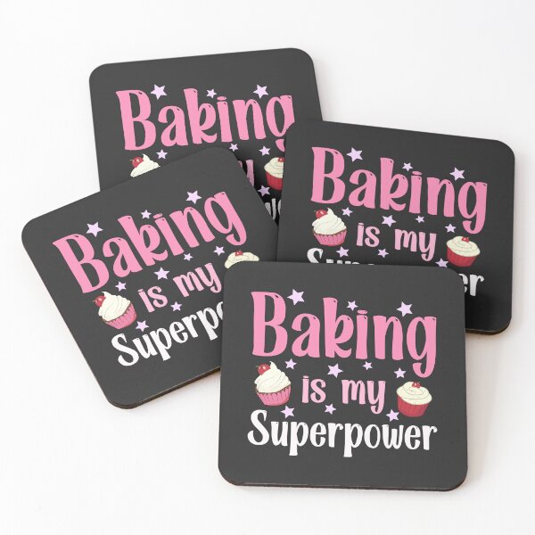 Item preview, Baking Is My Superpower for bakers designed and sold by serenedesign.