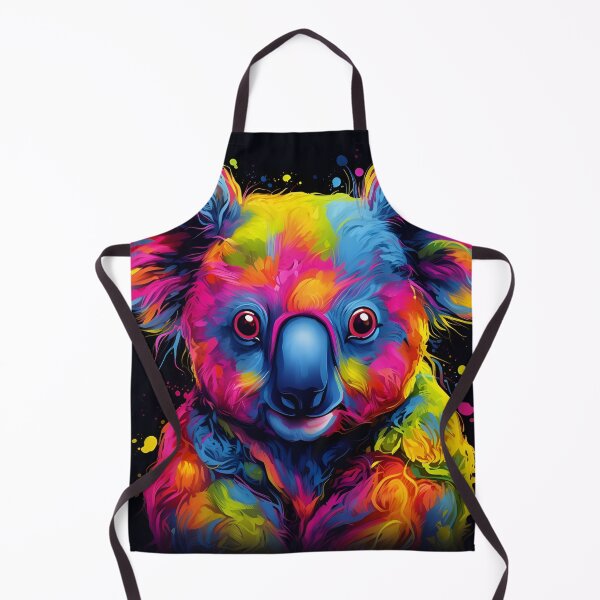 Item preview, adorable neon koala bear art print designed and sold by dcrc.