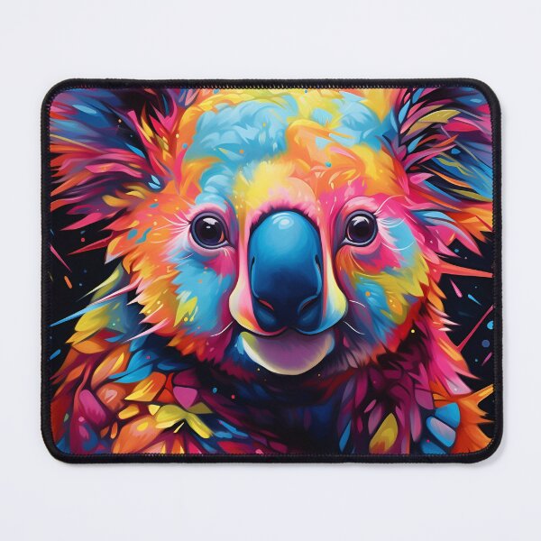 Item preview, adorable neon koala bear art print designed and sold by dcrc.