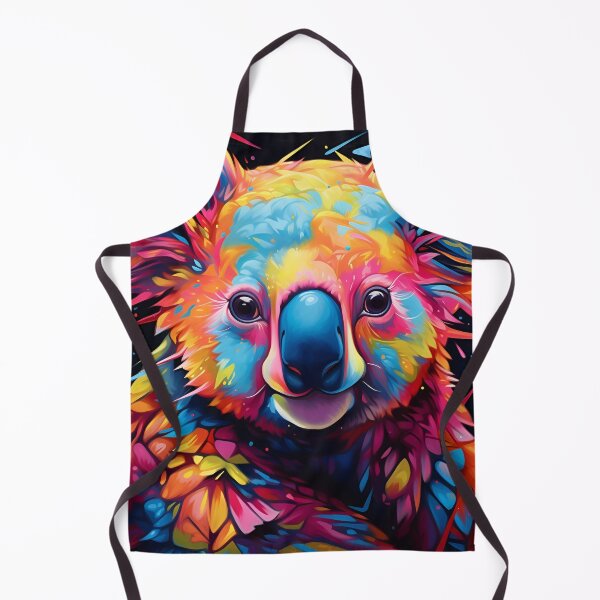 Item preview, adorable neon koala bear art print designed and sold by dcrc.