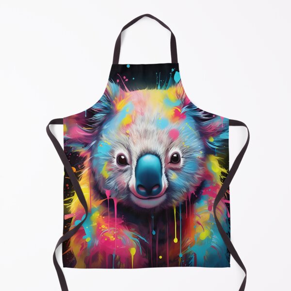 Item preview, adorable neon koala bear art print designed and sold by dcrc.
