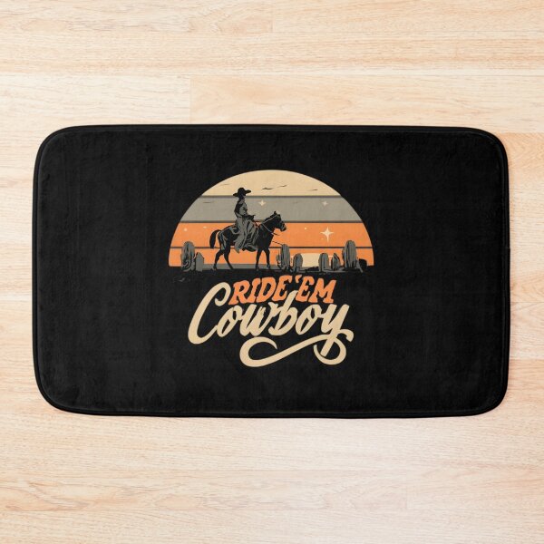 Item preview, Cowboy On Horse Ride'em Cowboy Wild West designed and sold by JurenArt.