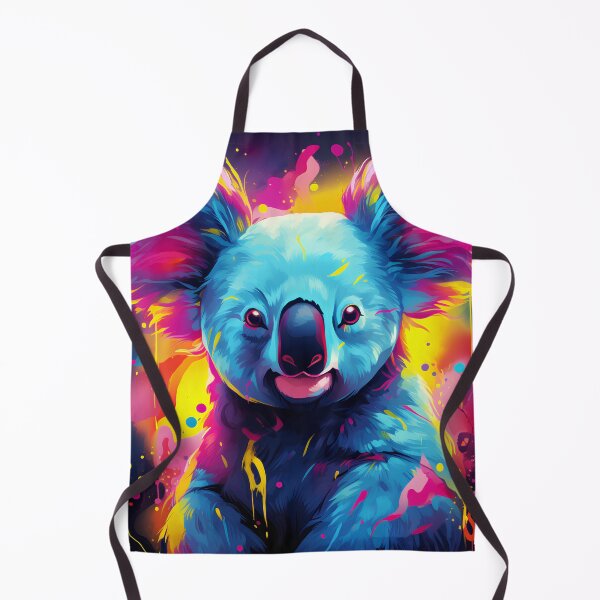 Item preview, adorable neon koala bear art print designed and sold by dcrc.