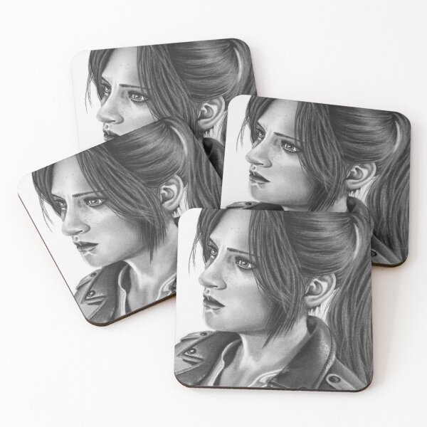 Item preview, Claire Redfield Charcoal Artwork designed and sold by Jenvonlee.