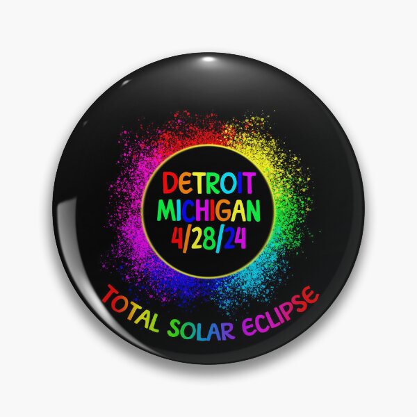 Artikelvorschau, Total Solar Eclipse Detroit Michigan 4/28/24 Kids Eclipse Gear entworfen und verkauft von DynamicDesign.