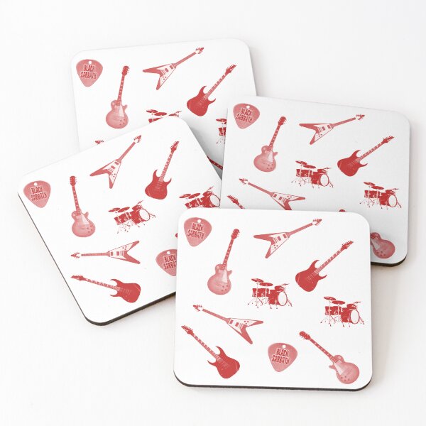 Item preview, Red Music Sticker Pack designed and sold by by-tess.