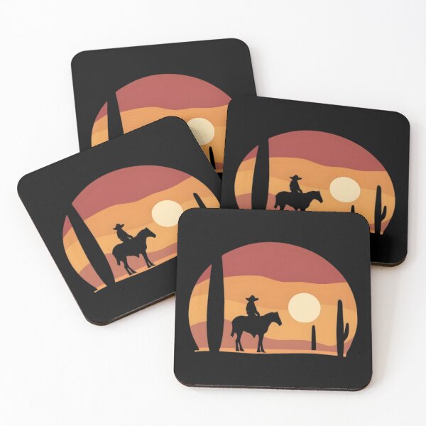 Item preview, Cowboy At Sunset designed and sold by JurenArt.