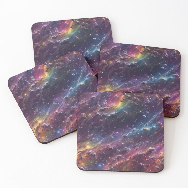 Item preview, Dreamy Rainbow Galaxy cloud Realm designed and sold by activate-state.