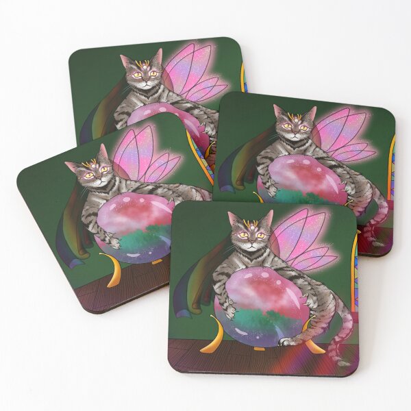 Item preview, The Fae Cat Sorceress designed and sold by AvalonUnmuzzled.