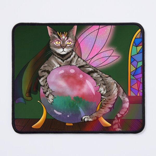 Item preview, The Fae Cat Sorceress designed and sold by AvalonUnmuzzled.
