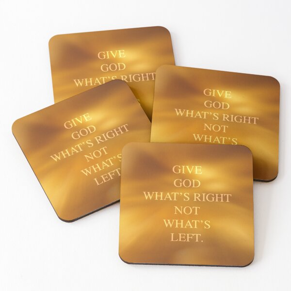 Item preview, Offering Sincerity: "Give God What's Right, Not What's Left" designed and sold by NYC1991.