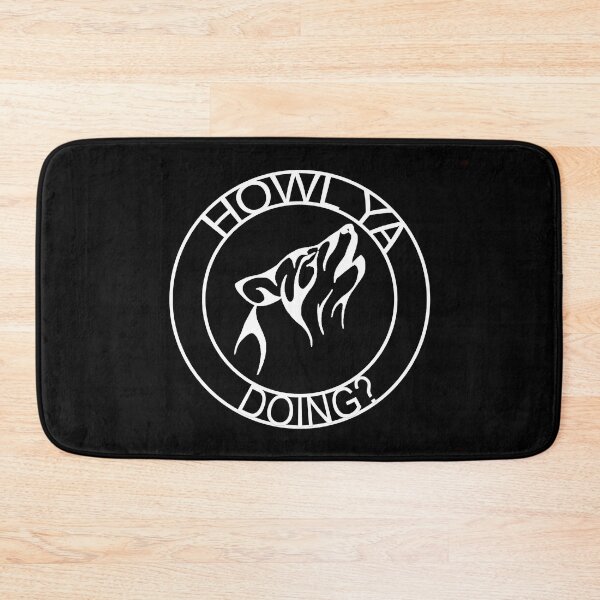 Item preview, Howl ya doing Halloween werewolf pun designed and sold by Rosefurn.