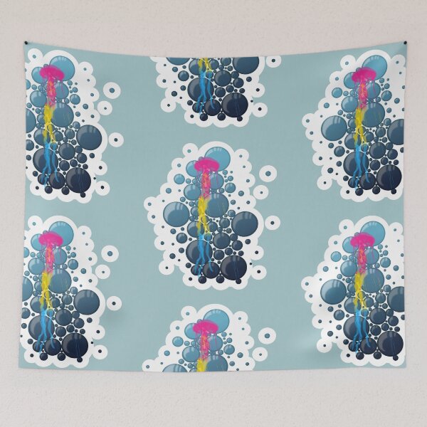 Item preview, Pride Jellyfish Pansexual designed and sold by perpetuallyConf.