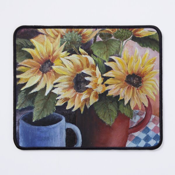 Item preview, Sunflowers in a Mug designed and sold by Connie Mason Bennett.