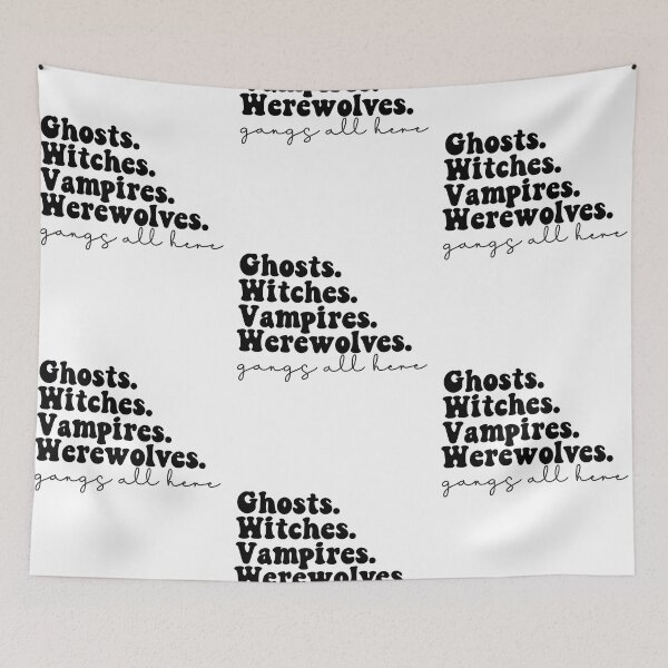 Item preview, Ghost, Witches, Vampire, Werewolves Crew designed and sold by Lucy Merch.