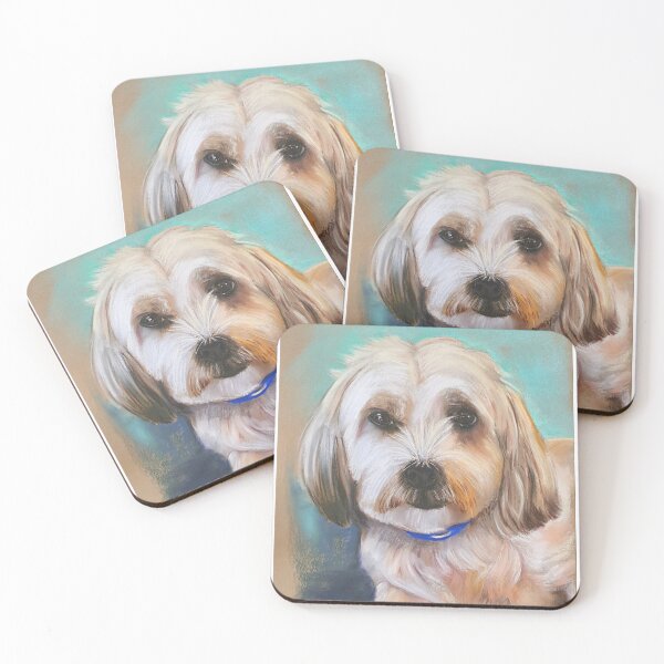 Item preview, A soft pastel drawing of a Shoodle designed and sold by JessicaKeegan.