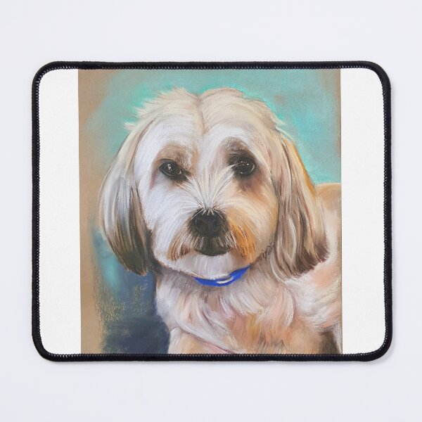 Item preview, A soft pastel drawing of a Shoodle designed and sold by JessicaKeegan.