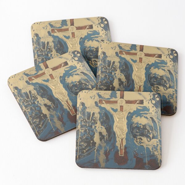 Item preview, Crucifix Abstract Fluid Pour designed and sold by Nicholas Panek.