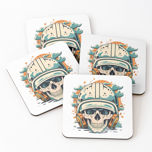 Item preview, helmet skull designed and sold by SabyDigitalArt.