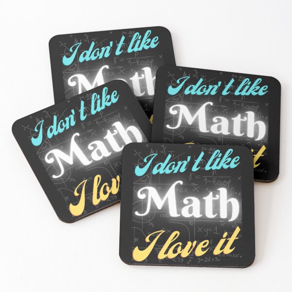 Item preview, I don't like math, I love it designed and sold by Arrain.