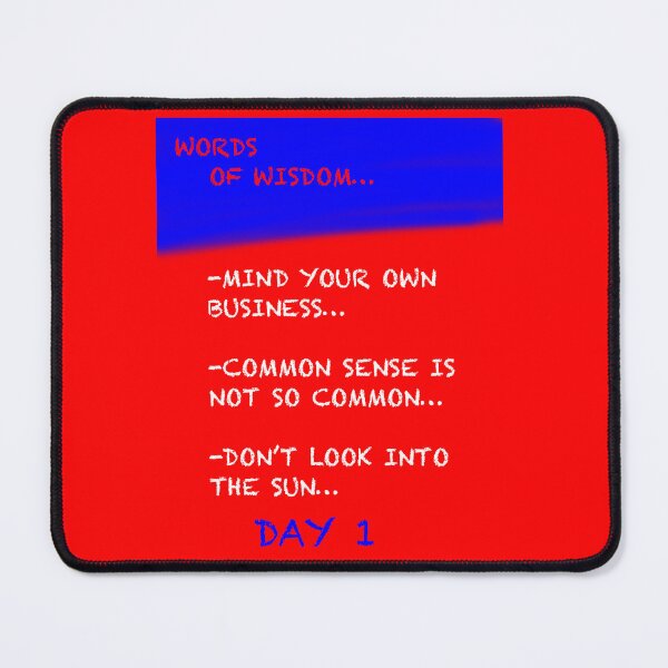 Item preview, Words Of Wisdom Day 1 designed and sold by Piscesvibezzz.