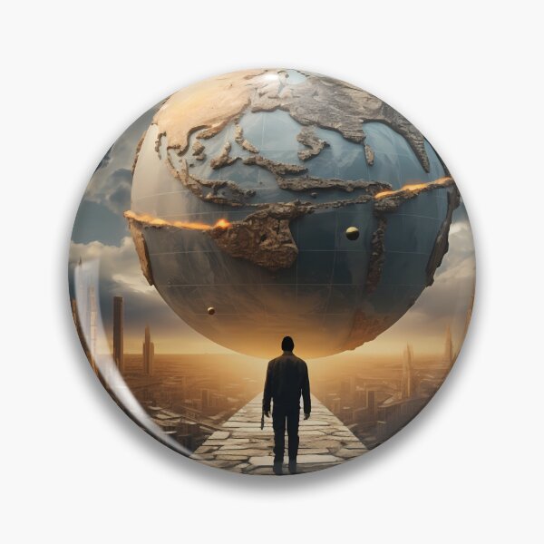 Artikelvorschau, „Eine neue globale Ordnung schmieden: Reise und Herausforderungen“ entworfen und verkauft von ChamounVisual.