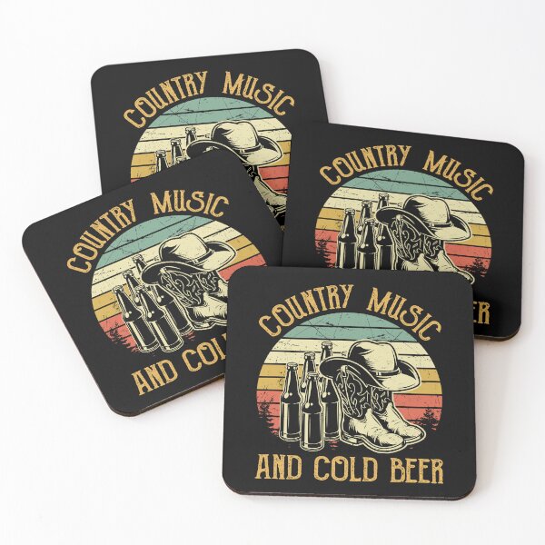 Item preview, Vintage Retro Country Music And Cold Beer designed and sold by FionxRose.