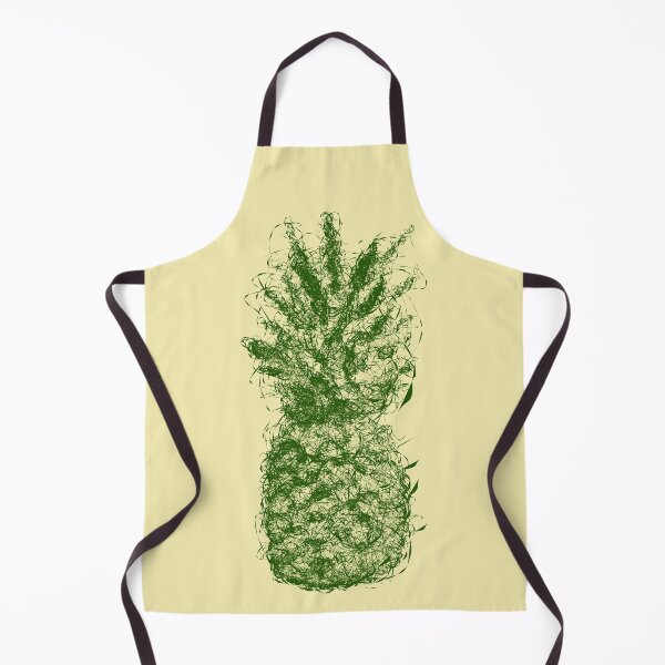 Item preview, Abstract Pineapple Line Drawing designed and sold by DelynCreates.
