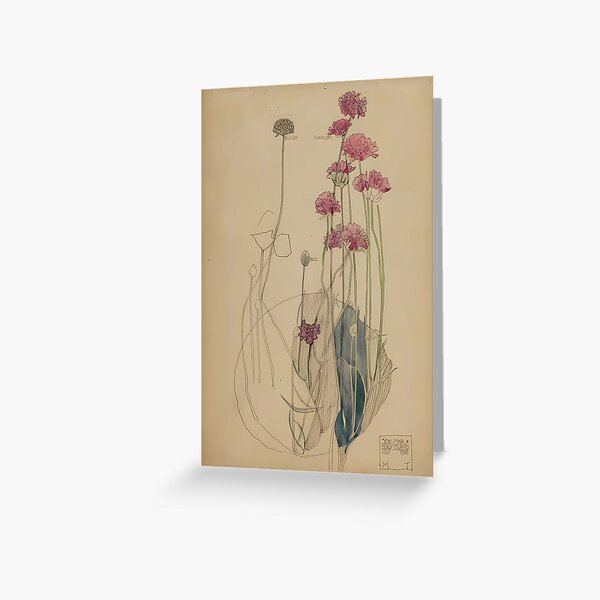 Item preview, Charles Rennie Mackintosh, Sea Pink, Holy Island designed and sold by NouveauEra.