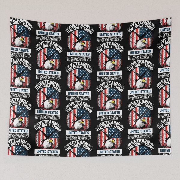 Item preview, veteran, Veteran the only thing, usa Flag designed and sold by quanlh.