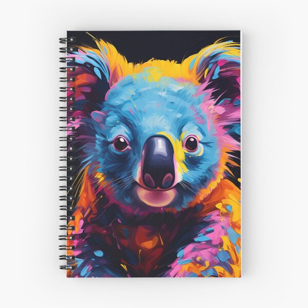 Item preview, Adorable Neon koala bear art print designed and sold by dcrc.