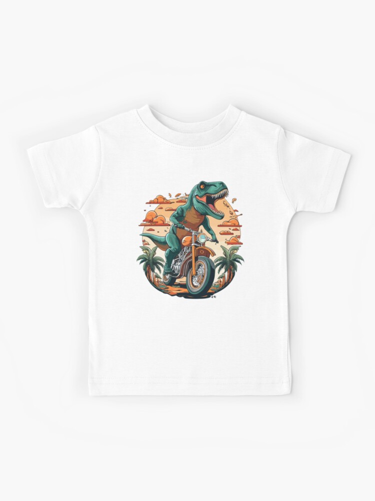 Dinosaur On A Scooter! Men's T-Shirt