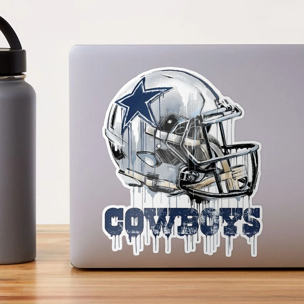 Dallas Cowboys Bleed Blue (Set of 2) Vinyl Decals for Yeti Cup NFL