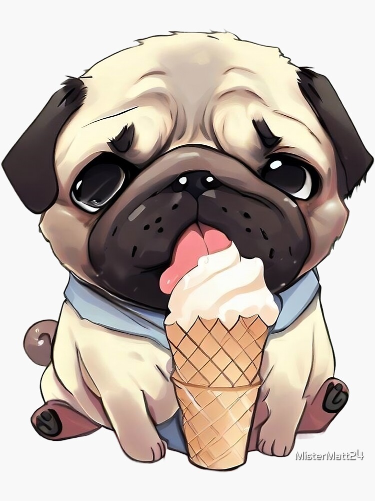 Ice cream outlet pug