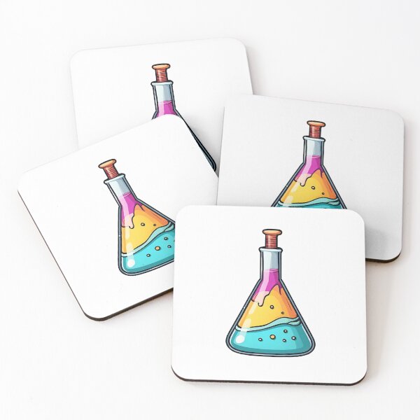 Item preview, Colourful Conical Flask designed and sold by BelleZeare.