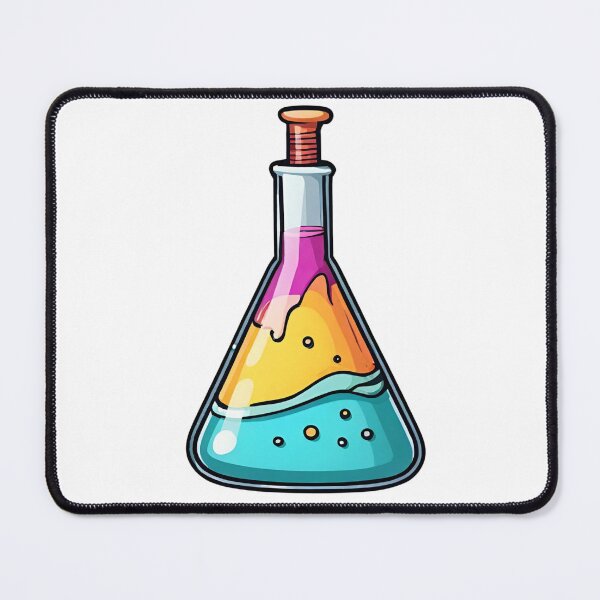Item preview, Colourful Conical Flask designed and sold by BelleZeare.