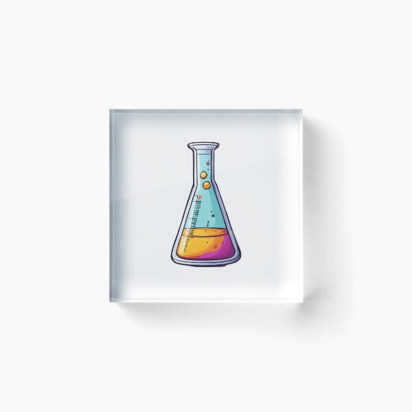 Item preview, Colourful Conical Flask designed and sold by BelleZeare.