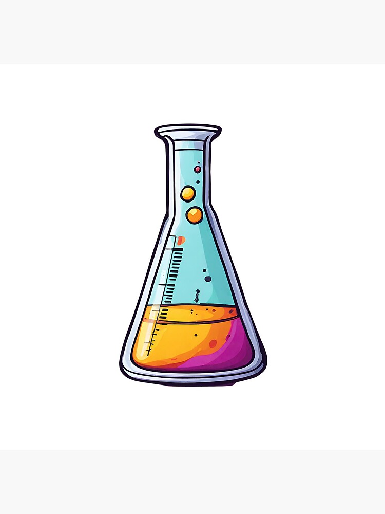 Erlenmeyer flask Test Tubes Drawing Chemistry Laboratory Flasks, ears of  wheat transparent background PNG clipart | HiClipart