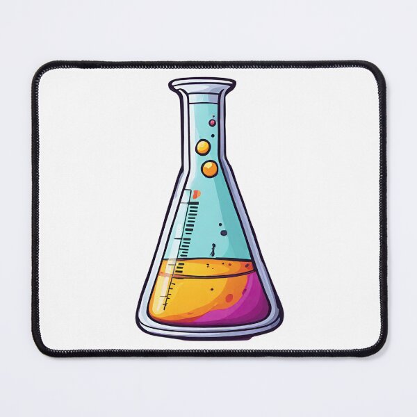 Item preview, Colourful Conical Flask designed and sold by BelleZeare.