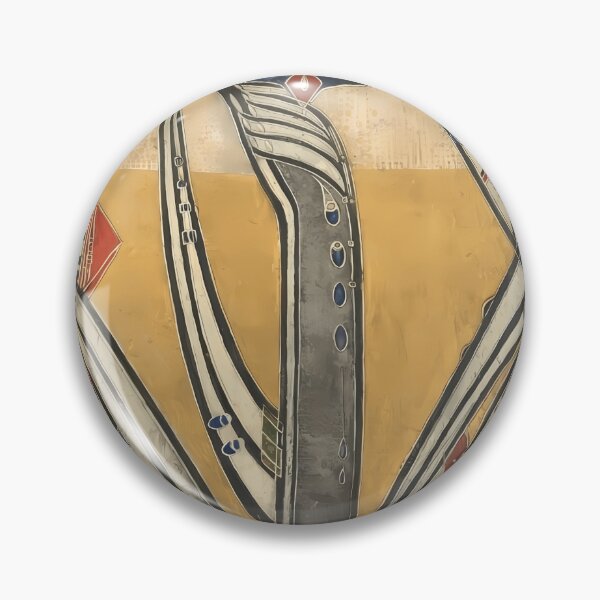 Item preview, Margaret Macdonald Mackintosh, One of Four Queens, Queen of Diamonds designed and sold by NouveauEra.