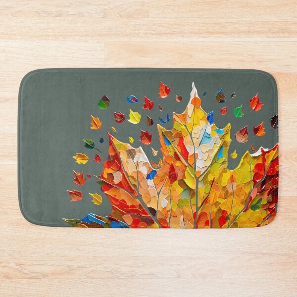 Item preview, Colorful Thanksgiving Maple Leaf, Fall Harvest, Seasonal designed and sold by Nange and Gabe.