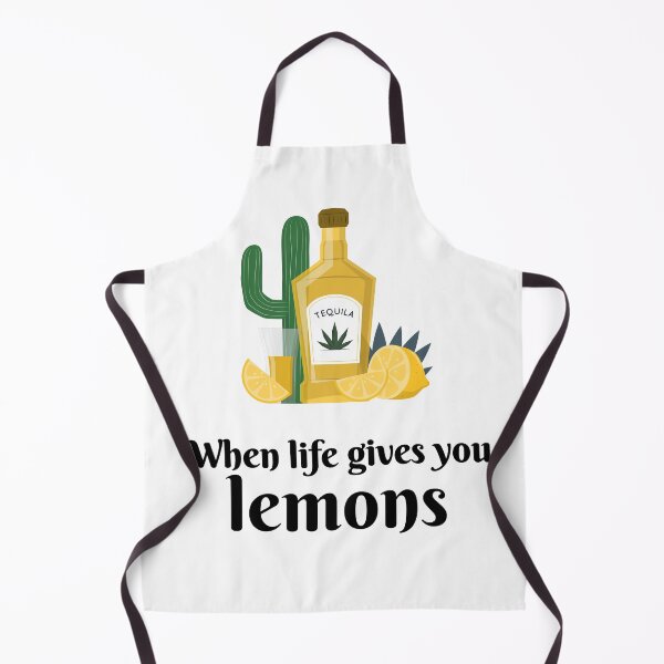 Item preview, When life gives you lemons tequila humor design designed and sold by KingdomEmporium.